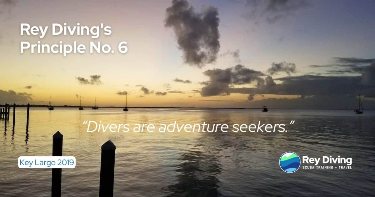 Rey Diving’s Principles 6